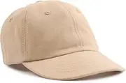 [Generic] Plain Toddler Baseball Hat Unisex Cotton Kids Trucker Hat Adjustable Baby Boys Sun Caps Girls Baseball Cap Khaki