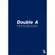 Double A A5/25K膠裝筆記本(辦公室系列-深藍)(方格內頁DANB17013)