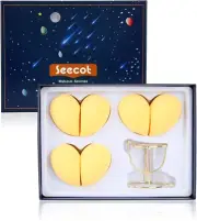 Seecot Triangle Powder Puff & Makeup Sponge Set – Durable Beauty Blender for ...