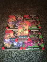Pokemon TCG Shrouded Fable (x2) & Temporal Forces (x2) Booster Bundles - New