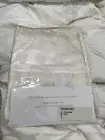 Cuddledown Italy NWT 1pc King Case 100% Silk Medallion Cream ONE PILLOWCASE