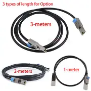 External Disk Array Cable 26Pin SAS to SAS Cable SFF-8088 to SFF-8088 1~3m 6G