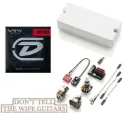 EMG 60-7 WHITE 7 STRING SOAPBAR ACTIVE SOLDERLESS GUITAR PICKUP ( 1 STRING SET )