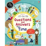 LIFT-THE-FLAP QUESTIONS AND ANSWERS ABOUT TIME / 時間翻翻書