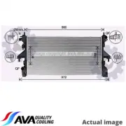 RADIATOR ENGINE COOLING FOR FIAT DUCATO/Van/Bus/Platform/Chassis CITROËN 3.0L