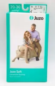 Juzo 2001 10785 Compression Knee Stockings 20-30mmHg Beige Size III Type AD OT