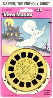 Casper The Friendly Ghost 3D View-Master 3 Reel Packet SEALED