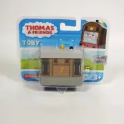 NEW Thomas & Friends All Engines Go TOBY Push Along Metal Toy Train SHIPS FAST!