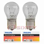 2 pc Philips Back Up Light Bulbs for Dodge Coronet Custom Lancer Meadowbrook ei
