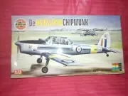 Airfix 1:72 De Havilland DHC-1 Chipmunk trainer Airplane Model Kit NEW/SEALED