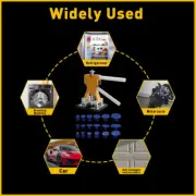 19PCS Car Body Repair Tool Dent Paintless Dint Puller Hail Damage Remover Kit US