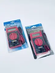 2 CEN-TECH 7 Function Digital Multi-meter AC/DC Volts Amps Ohms Continuity New
