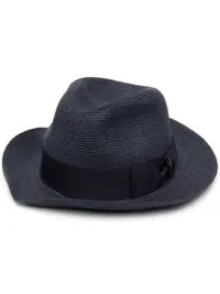 在飛比找Farfetch優惠-Tesa Media woven hemp fedora