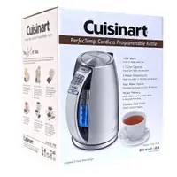 在飛比找蝦皮購物優惠-Cuisinart 美膳雅 不鏽鋼溫控保溫電茶壺 電熱水壺 