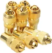 OKUMEYR 8pcs Male Plug to Female Jack Video Adapter Connector for Cable Tv Antenna Durable Coupler for Signal Reception Compatible with Analog and Digital Systems