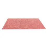 LINENOVA Chenille Anti Slip Bathroom Bath Mat 60*90cm - Coral