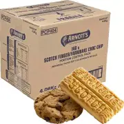 NEW Arnotts Biscuits Farmbake Choc Chip/Scotch Finger 140 Portion Packs Bulk Box