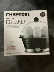 Chefman Electric Egg Cooker Boiled/Scrambled/Omelette/Poached