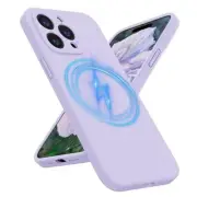 Magnetic Case Designed for iPhone 15 Pro Max Case, [Compatible Clove Purple