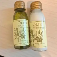 在飛比找蝦皮購物優惠-Oliva地中海橄欖身體乳沐浴乳一組各30ml小樣