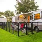 Metal Dog Playpen Foldable Pet Fence Exercise Pen for Puppy/Rabbit/Small Animal
