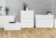 GATES White Tall Chest