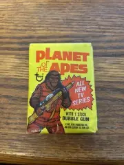 Topps 1975 Planet Of The Apes TV Series Cards Unopened Wax Pack Vintage Go Ape!!