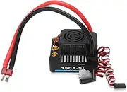 Gugxiom RC Brushless Motor ESC, 150A Waterproof Dustproof, Aluminum Alloy, 1/8 RC Car