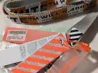 Virgil Abloh MCA Figures of Speech OFF-WHITE Belt - Orange/White (New with tags)