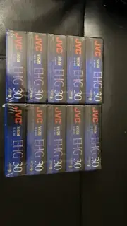 JVC EHG 30 Compact VHS Tapes
