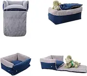 BESPORTBLE Square Dog Sofa Bed Dog Beds for Medium Dogs Small Dog Bed Pet Beds for Large Dogs Pet Sofa Multifunctional Dog Kennel Large Dog Bed Dog Couch Washable Dog Bed Dog Beds Blue