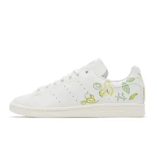 adidas 休閒鞋 Stan Smith 聯名 運動 女鞋 愛迪達 小飛俠 花仙子 皮革 球鞋穿搭 白 綠 GZ5994