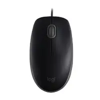 在飛比找蝦皮商城優惠-Logitech 羅技 M110 靜音有線滑鼠 黑色 現貨 