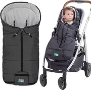 Yobee Winter Outdoor Tour Waterproof Stroller Bunting Bag, Warm and Comforatble Stroller Footmuff, Toddler Universal Stroller Sleeping Bag, Multi-Use,6 to 36 Months
