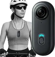 Tirol Action MINI – Ultra-Light HD Body Camera with Magnetic Lanyard, MP4 Recording, Wi-Fi App Viewing, USB Rechargeable – Compact Wearable Sports Cam for Cycling, Hiking, and Everyday Use