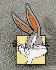 BUGS BUNNY enamel pin - LOONEY TUNES - cartoon - FREE SHIPPING