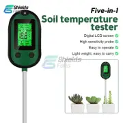 5 in 1 Soil PH Tester Moisture Sunlight Light Test Meter for Garden Plant Lawns
