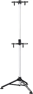 BIKEHAND Indoor 2 Bike Bicycle Vertical Gravity Hanger Floor Parking Rack Storage Stand for Garages or Apartments Hook for Bicycles - Hanging Your Road, Mountain or Hybrid Bikes