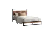 Oikiture Metal Bed Frame Single Size Beds Base Platform Wood
