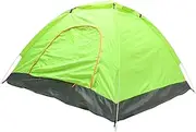 GOOHOCHY Person Automatic Folding Tent Green Grey Beach Camping Tent with Quick Setup Poles Suitable for Family Outdoor Activities Ultra Lightweight Design