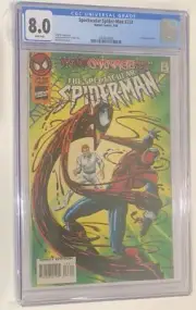 Marvel Spectacular Spiderman #233 Variant Graded Cover CGC 8.0 Comic