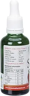 Nirvana Organics Apple Flavour Stevia Liquid 50 ml