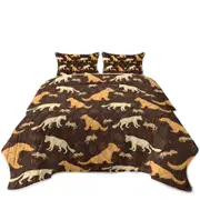 Cute Friends Mouse Dog Cat Coverlet