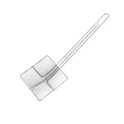 Chef Inox Square Fine Mesh Skimmer