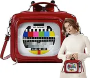 [Generic] Shoulder Bag - Television Shoulder Bag - Stylish Travel Supplies, Large Capacity Back Pack for Outdoor Commute, Daily Use