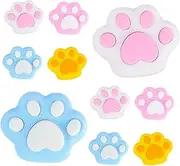 Angoily 10pcs Cat Mini Erasers Portable Compact Erasers for Students Office Fine Erasing Performance Cute Decorative Accessories for Pencil Cases