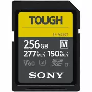 Sony M Tough Series SF-M256T 256GB UHS-II Class 10 U3 V60 SDXC SD Memory Card