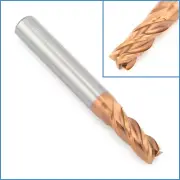 7mm HRC55 Carbide 4 Flute End Mill CNC Milling Cutter Router Bit Steel Tool