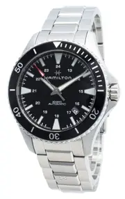 Hamilton Khaki Navy Swiss Made Stainless Steel H82335131 Automatic Mens Watch