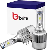 2 X H15 V8 LED HEADLIGHT DRL HIGH BEAM BULB KIT WHITE 6000K VW GOLF MK7 AUDI A3 8V A6 VITO
